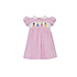 Petit Bebe Princesses Pink Knit Stripe Dress