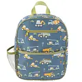 Junior Backpack- Blue Construction