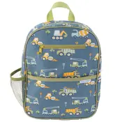 Stephen Joseph Junior Backpack- Blue Construction