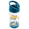 Flip Top Bottle- Blue Construction