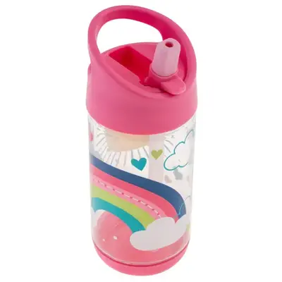 Stephen Joseph Flip Top Bottle- Rainbow
