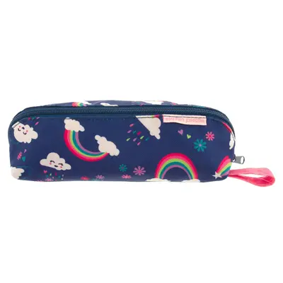 All Over Print Pencil Pouch- Rainbow