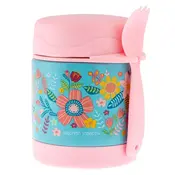 Insulated Food Jars- Turquoise Floral