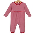Trotter Street Kids Bennett Romper - Red Stripe