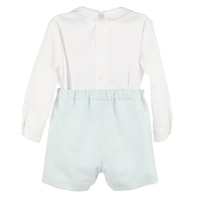 Luli & Me Blue Classic Tabs Boy Set