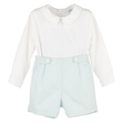 Luli & Me Blue Classic Tabs Boy Set