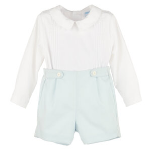 Luli & Me Blue Classic Tabs Boy Set