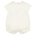 Luli & Me Blue Honeycomb Smock Boy Bubble