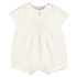 Luli & Me Blue Honeycomb Smock Boy Bubble