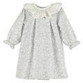 Luli & Me Blue Willow Floral Smock Float