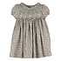 Luli & Me Forest Floral Smock Dress