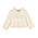 Luli & Me Ivory Cozy Fuzzy Coat