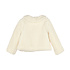 Luli & Me Ivory Cozy Fuzzy Coat