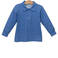 Trotter Street Kids Jackson Polo - Blue