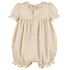 Luli & Me Pink Harvest Floral Smock Bubble