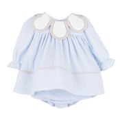 Sophie & Lucas Blue Cuddle Cotton Petal Float