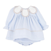 Sophie & Lucas Blue Cuddle Cotton Petal Float