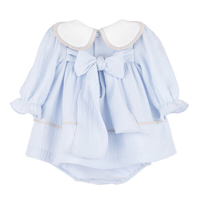 Sophie & Lucas Blue Cuddle Cotton Petal Float