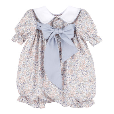 Sophie & Lucas Blue Sweater Weather Girl's Playsuit