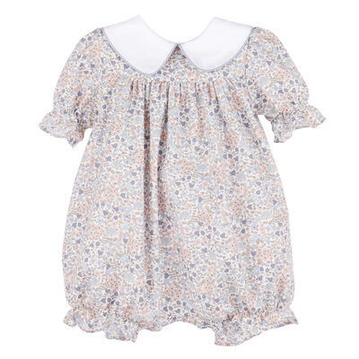 Sophie & Lucas Blue Sweater Weather Girl's Playsuit