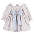 Sophie & Lucas Blue Sweater Weather Pleat Dress