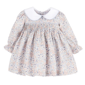 Sophie & Lucas Blue Sweater Weather Pleat Dress