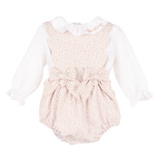 Sophie & Lucas Pink BB Blooms OG Girl Overall