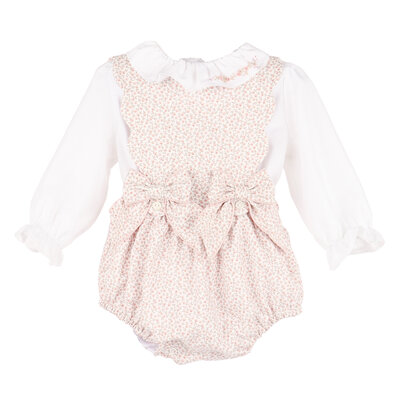 Sophie & Lucas Pink BB Blooms OG Girl Overall