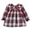 Sophie & Lucas Red Gingerbread Plaid Petal Float