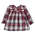 Sophie & Lucas Red Gingerbread Plaid Petal Float