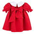 Sophie & Lucas Red Holly Jolly Velvet Miller Dress