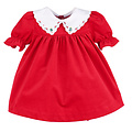 Sophie & Lucas Red Holly Jolly Velvet Miller Dress
