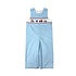 Delaney Emergency Vehicles Blue Knit Long Jon Jon