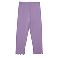 Trotter Street Kids Scallop Leggings - Lavender