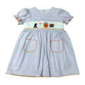 Whimsy Bay Tricks & Treats Knit Smocked Dress