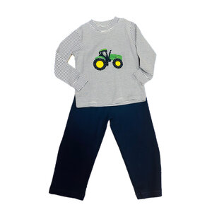Squiggles Tractor John Shirt and Pants Set