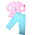 Squiggles Pastel Nutcracker Top and Legging Set