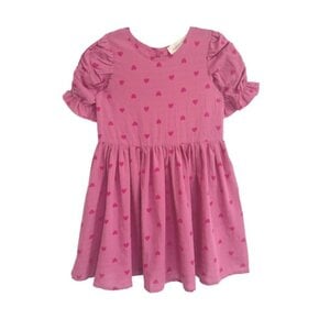 Mabel and Honey | Isobella and Chloe Perfect in Pink Drop Waist Dress