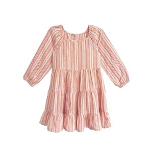 Mabel and Honey | Isobella and Chloe Orange Claire Dress