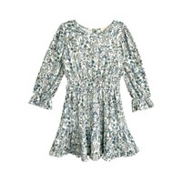 Mabel and Honey | Isobella and Chloe Blue Brooklyn Floral Dress