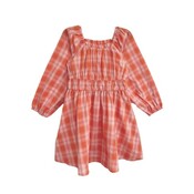Mabel and Honey | Isobella and Chloe Orange Amelia Dress
