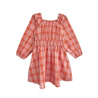 Mabel and Honey | Isobella and Chloe Orange Amelia Dress