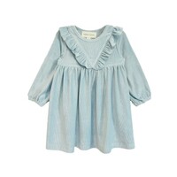 Mabel and Honey | Isobella and Chloe Blue Blair Dress