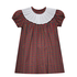 Remember Nguyen Red Plaid Presley Dress