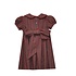 Remember Nguyen Red Plaid Juliette Smocked Dress