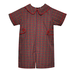 Remember Nguyen Red Plaid Williams Romper