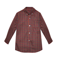 Remember Nguyen Red Plaid Authur Brother Button Down Shirt
