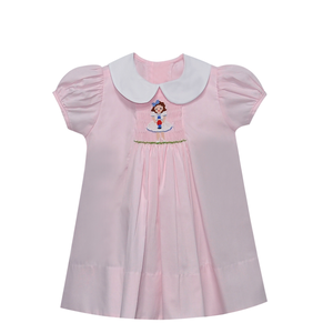 Baby Sen Pink Shay Clara Nutcracker Apron Dress