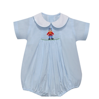 Baby Sen Blue Shay Soldier Apron Boy Bubble