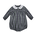 Baby Sen Navy Plaid Train Sawyer Boy Bubble